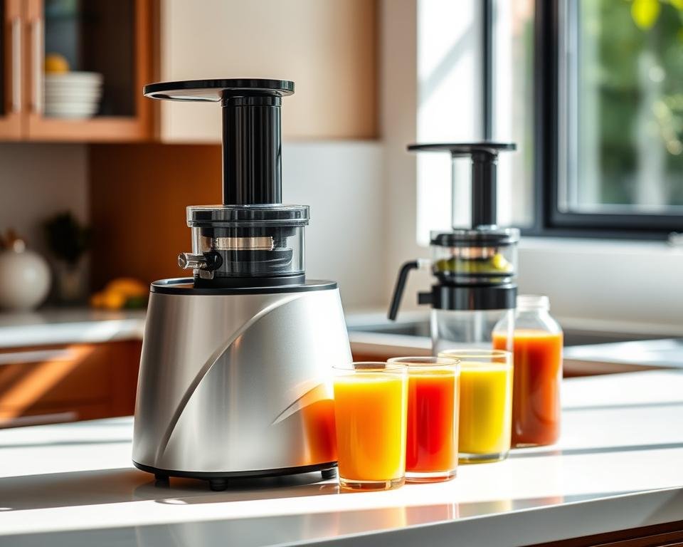 Masticating juicer models