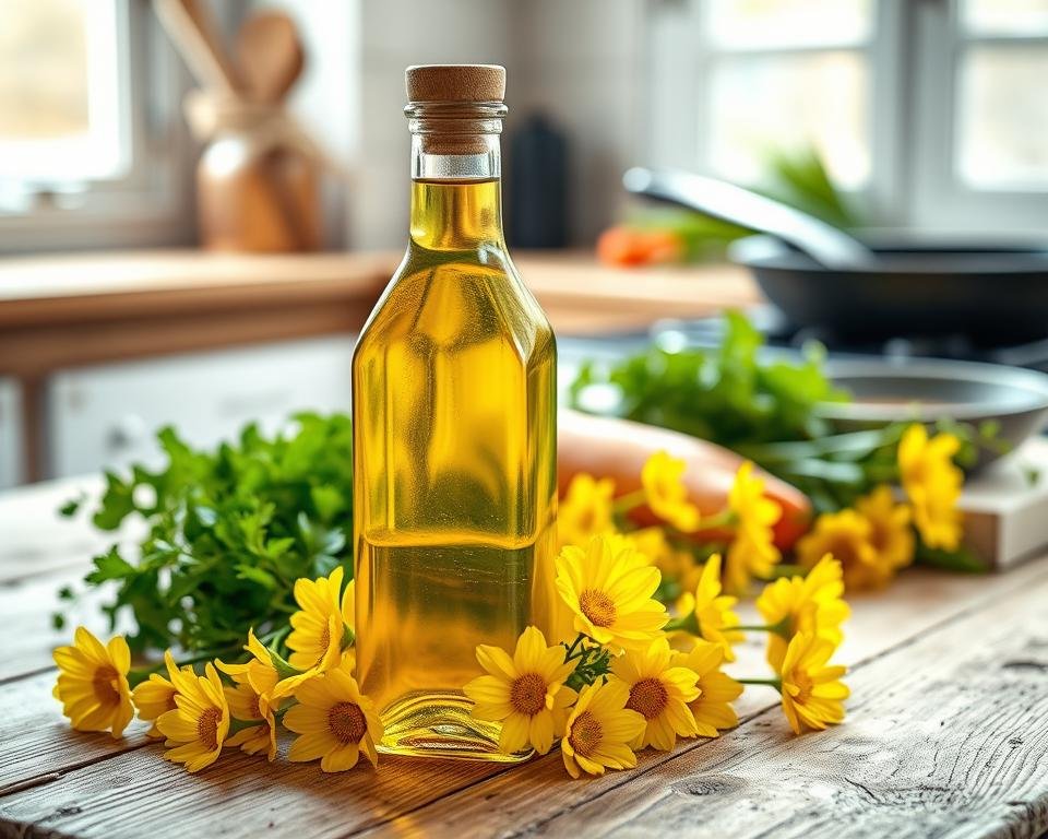 Rapeseed oil, a healthy cooking oil