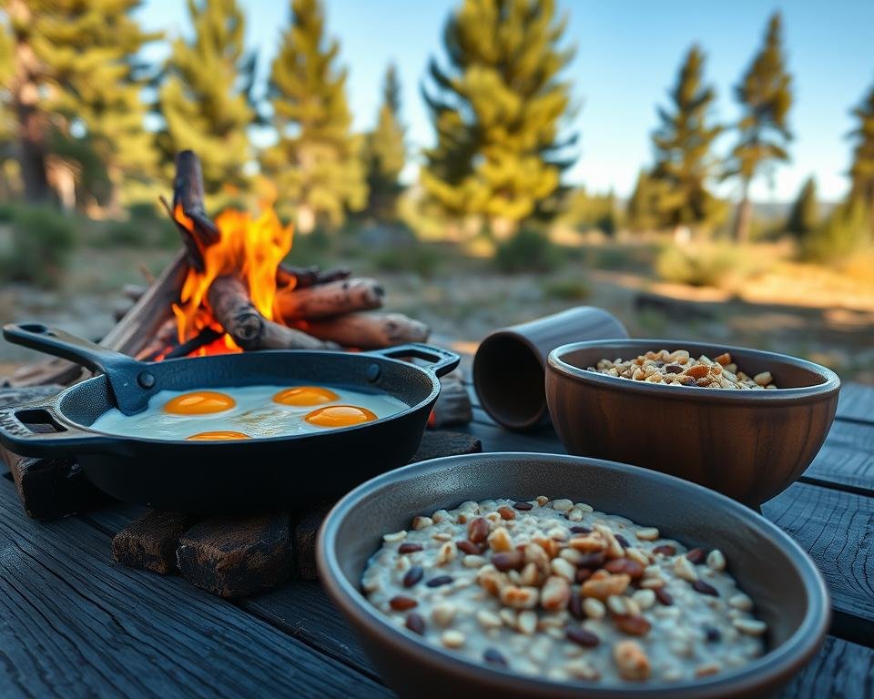 healthy camping breakfasts