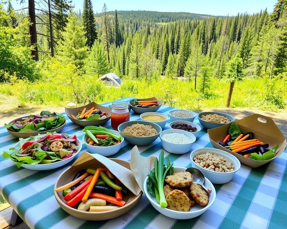 healthy camping lunches