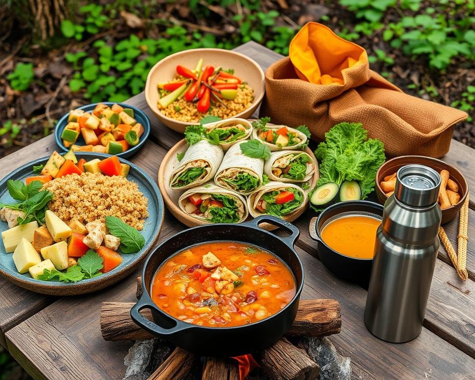 healthy camping meals