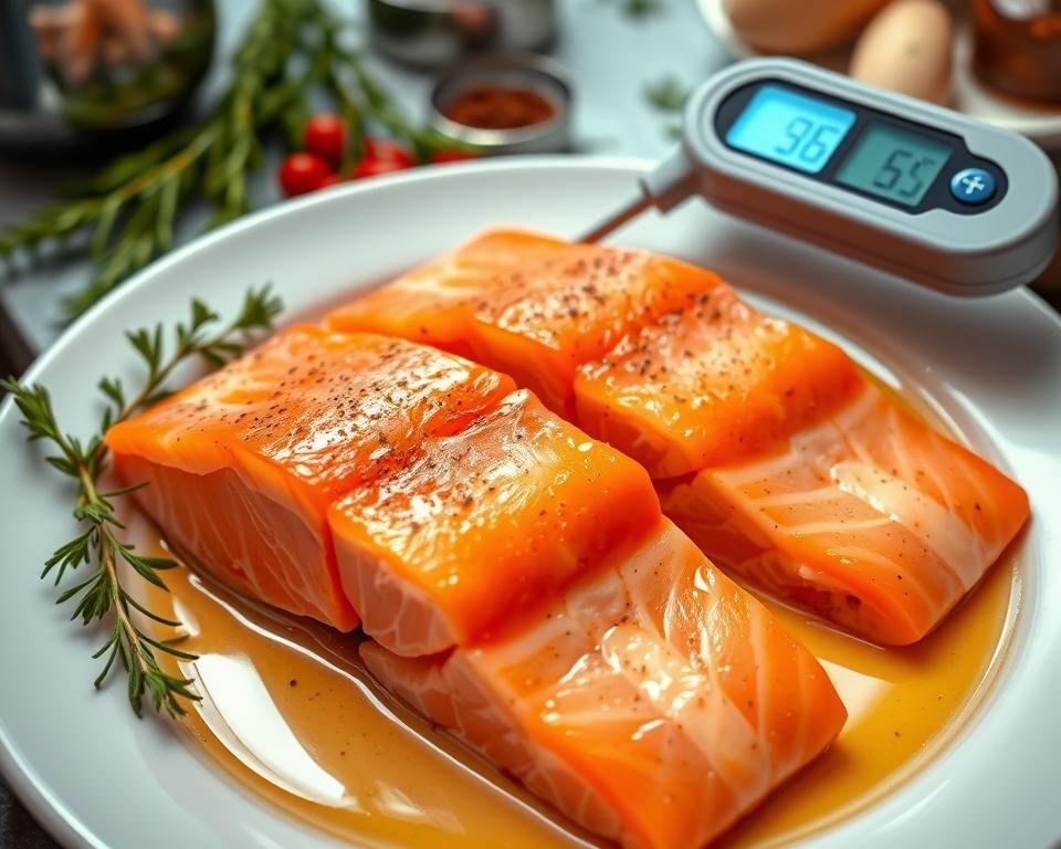 salmon temperature