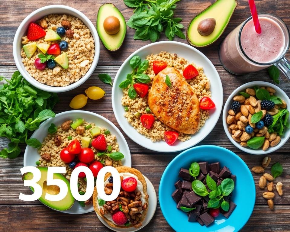 3500 calorie meal plan