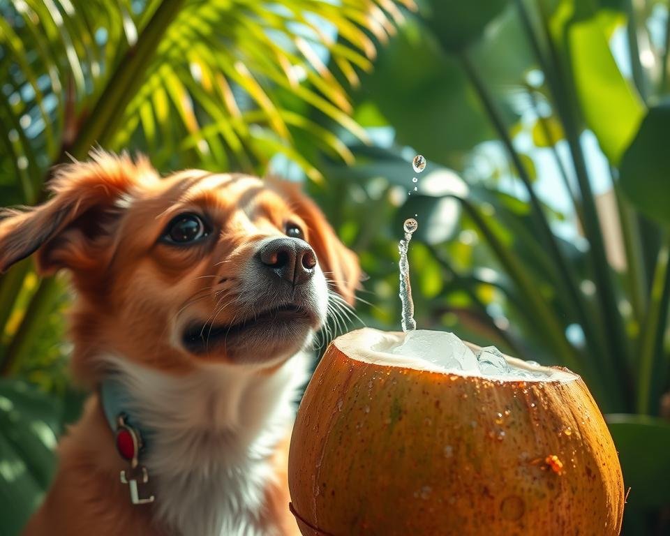 Coconut water for dogs