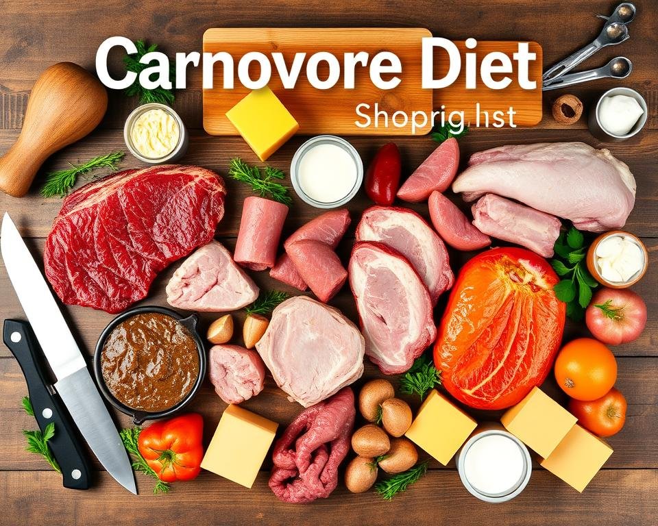 carnivore diet shopping list