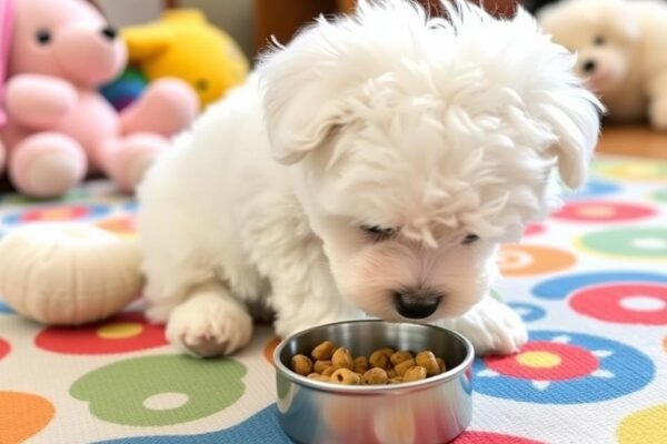 does bichon frise puppy eat less than usual