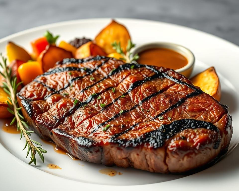 new york strip calories