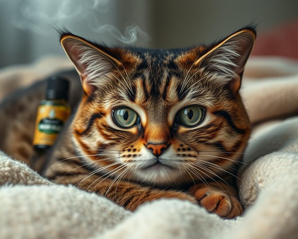 peppermint oil poisoning in cats