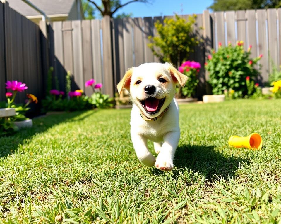 puppy outdoor safety