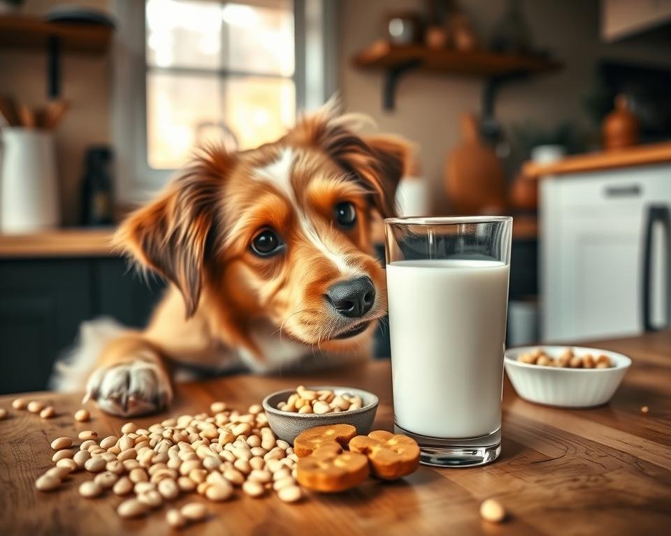 soy milk for dogs