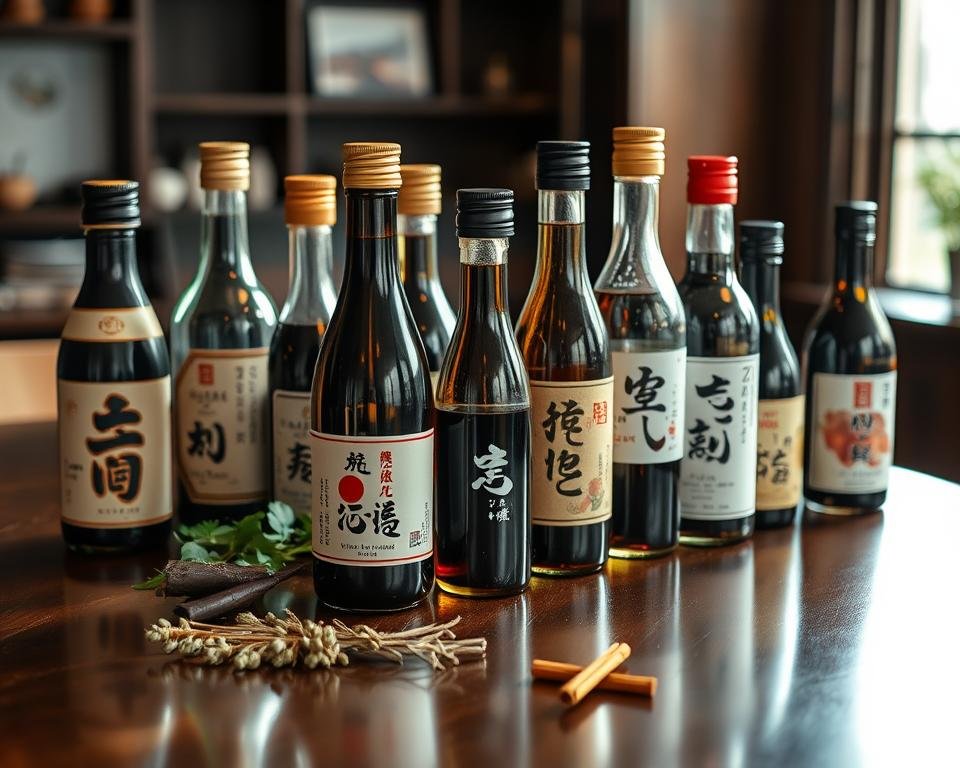 soy sauce bottles