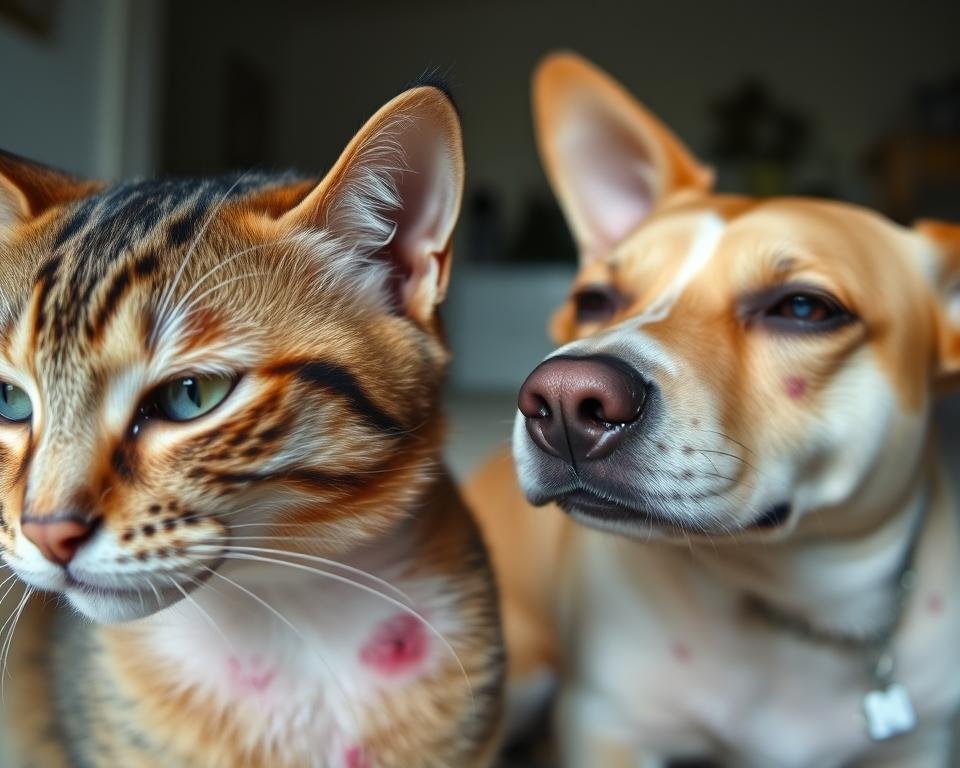 what can mosquito bites cause in cat and dog