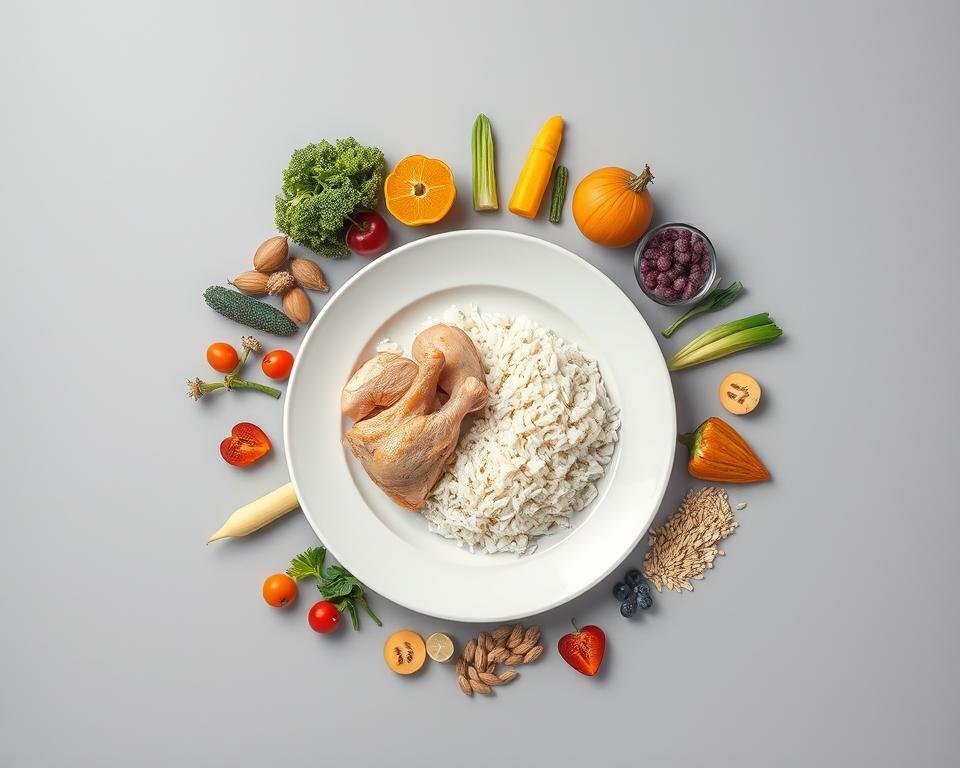 what dies chicken and rice lack from nutrients