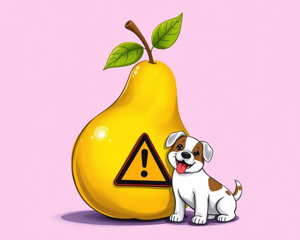 pear risks for dogs